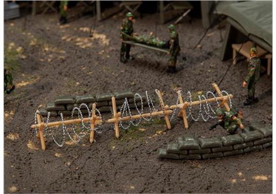 Faller 190779 Drahtsperren der Schweizer Armee - H0 (1:87) | Bild 1