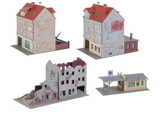 Faller 191772 Gebäude-Set 50er Jahre, H0 (1:87) | Bild 3