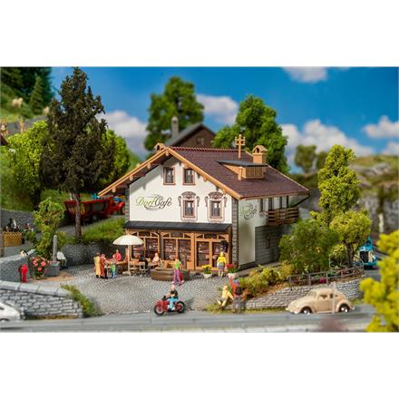 Faller 191836 Alpenhaus mit Café - H0 (1:87)