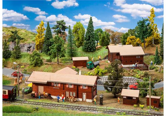 Faller 212124 Bahnhof-Set Stugl-Stuls - N (1:160) | Bild 1