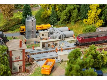 Faller 222212 Öllager mit Dieseltankstelle - N (1:160)