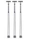 Faller 272118 LED-Gittermast-Aufsatzleuchte, warmweiss, 3 Stück - N (1:160)
