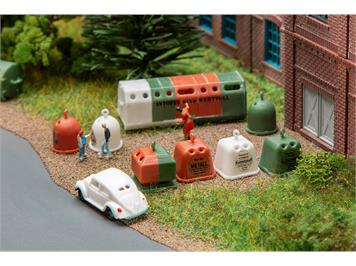 Faller 272567 Wertstoffcontainer-Set - N (1:160)