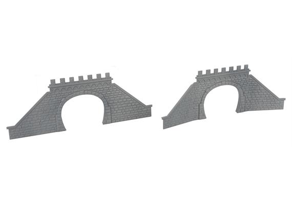 Faller 272588 2 Tunnelportale, 2-gleisig - N (1:160) | Bild 2