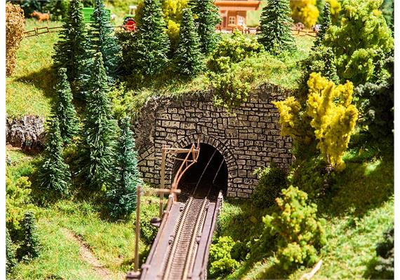 Faller 272654 Dekorplatte Tunnelportale Land N | Bild 1