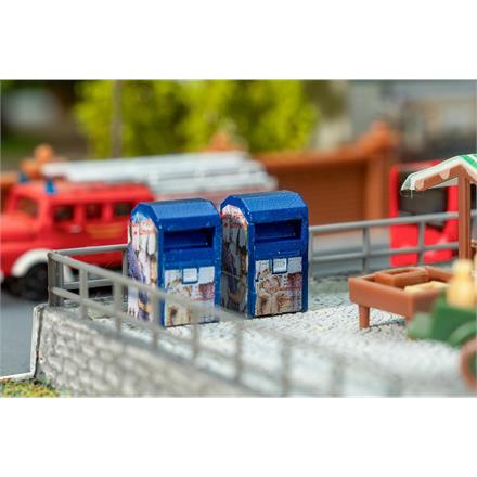 Faller 272927 2 Altkleidercontainer - N (1:160)