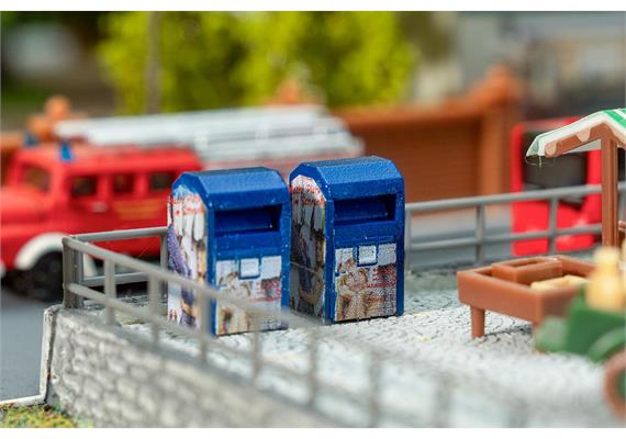 Faller 272927 2 Altkleidercontainer - N (1:160) | Bild 1