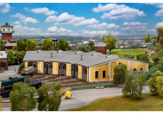 Faller 282725 Ringlokschuppen Freilassing, 5-ständig - Z (1:220) | Bild 1