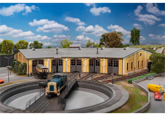 Faller 282725 Ringlokschuppen Freilassing, 5-ständig - Z (1:220) | Bild 2