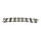 Fleischmann 22227 gebogenes Gleis R6, 15° - N