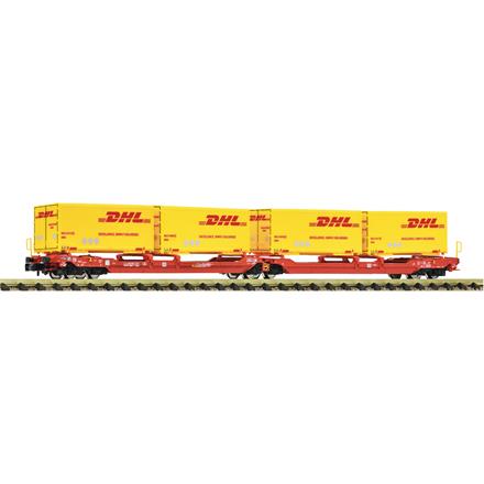 Fleischmann 6660051 Doppeltaschen-Gelenkwagen T3000e, DB AG "DHL" - N (1:160)