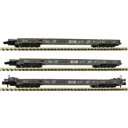 Fleischmann 6660093 SBB 3-tlg. Set: Rollende Autobahn, Hupac - N (1:160)