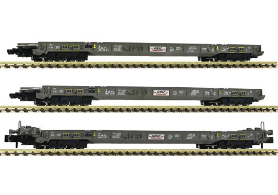 Fleischmann 6660093 SBB 3-tlg. Set: Rollende Autobahn, Hupac - N (1:160)