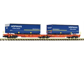 Fleischmann 6660118 Doppeltaschen-Gelenkwagen T2000, Wascosa, Spedition Hofman - N (1:160)
