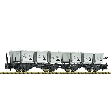 Fleischmann 6660154 SBB 2-tlg. Set: Behältertragwagen, Gattung BTs 50 - N (1:160)