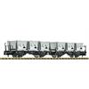 Fleischmann 6660154 SBB 2-tlg. Set: Behältertragwagen, Gattung BTs 50 - N (1:160)
