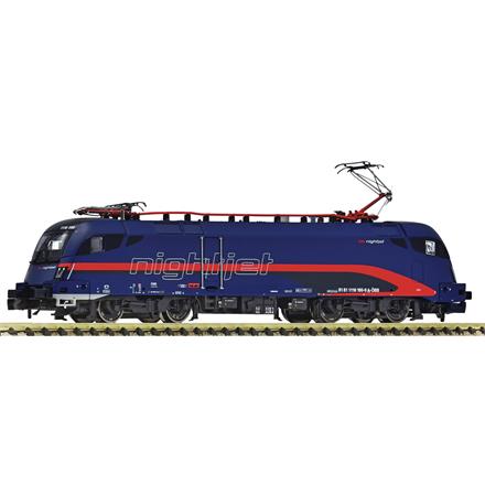 Fleischmann 7560039 Elektrolokomotive 1116 195-9 „Nightjet“, ÖBB, DC, analog - N (1:160)