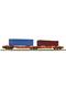 Fleischmann 825013 Doppeltaschen-Gelenkwagen, Gattung Sdggmrs/T2000, Wascosa, N (1:160)