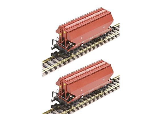 Fleischmann 830310 2-tlg. Set: Getreidesilowagen, BLS - N (1:160) | Bild 6