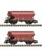 Fleischmann 830310 2-tlg. Set: Getreidesilowagen, BLS - N (1:160)