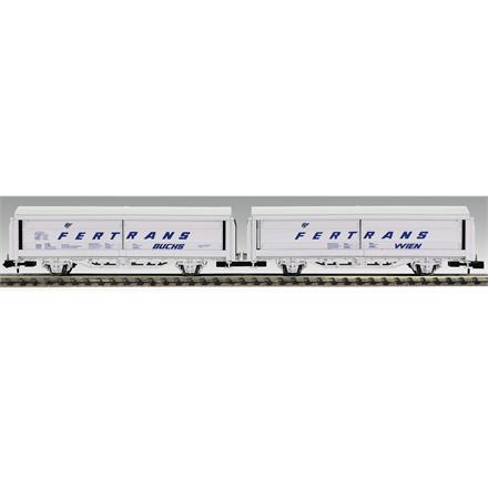 Fleischmann 833507 Doppel-Schiebewandwageneinheit, ÖBB - N (1:160)
