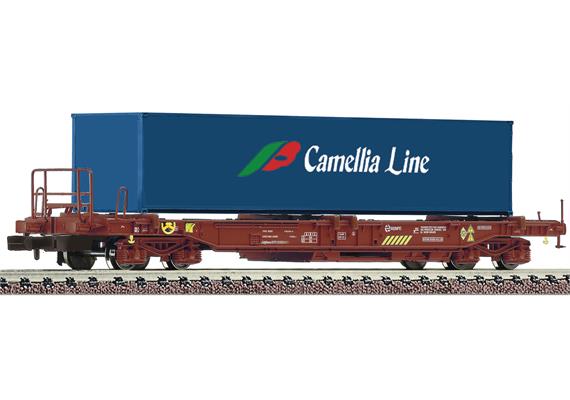 Fleischmann 845368 Einheitstaschenwagen Bauart Sdgkkmss "Camellia Line", RENFE