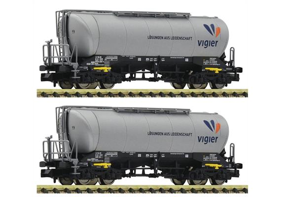Fleischmann 848905 2-tlg. Set: Silowagen, Vigier Cement, N