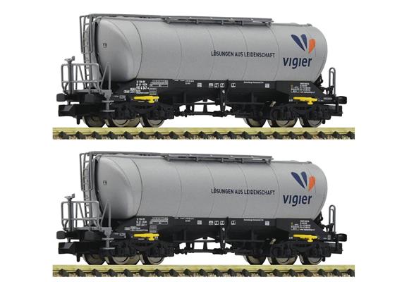 Fleischmann 848905 2-tlg. Set: Silowagen, Vigier Cement, N
