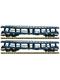 Fleischmann 881913 2-tlg. Set 3: Autoreisezug „Christoforus-Express“, DB, N