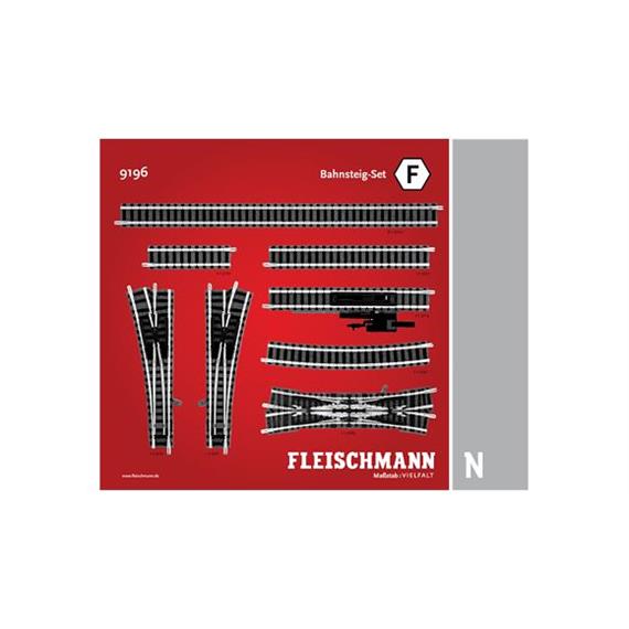 Fleischmann 9196 Bahnsteig-Set F - N (1:160)