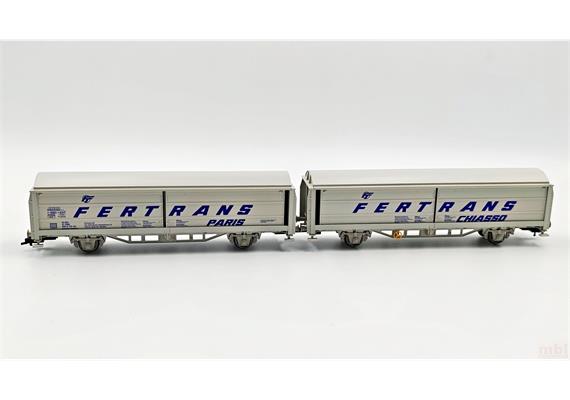 Fleischmann 985335 Schiebewandwagen-Set ÖBB Fertrans limitiere SOSE - H0 (1:87) | Bild 2