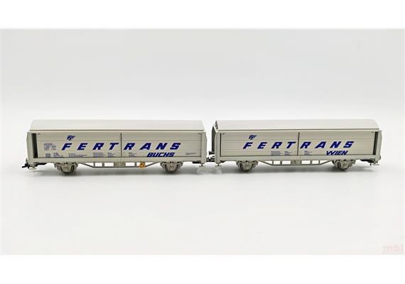 Fleischmann 985335 Schiebewandwagen-Set ÖBB Fertrans limitiere SOSE - H0 (1:87) | Bild 1