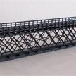 HACK 11800 HO Kasten-Unterzugbrücke (Reichenau) 48cm grau KU48, Fertigmod. aus Weissblech | Bild 1