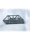HACK 46050 Kurvenelement R=145mm, 22,5° RZA Fertigmodell aus Weissblech - Z (1:220)