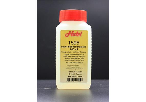 HEKI 1595 Super Beflockungsleim farblos, 200 ml