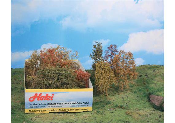 HEKI 1673 15 Blätterbäume und Büsche herbstlich