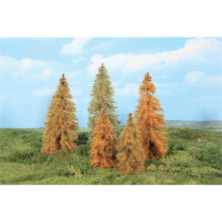 HEKI 2179 5 Lärchen herbstlich 14 - 18 cm - H0, H0m