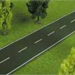 Heki 6561 Fahrbahndecke Asphalt, zweispurig, 100 x 8 cm - H0 (1:87) | Bild 2