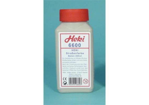 Heki 6600 Strassenfarbe Beton, 200 ml