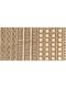 Heki-dur 70072 Gewölbeblenden (VP à 2Pl. à 30x15cm) - H0 (1:87)