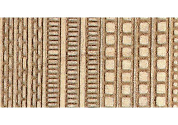 Heki-dur 70072 Gewölbeblenden (VP à 2Pl. à 30x15cm) - H0 (1:87)