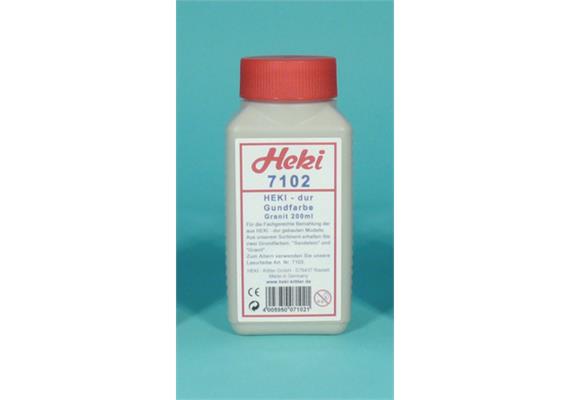 Heki-dur 7102 Grundfarbe Granit, 200 ml