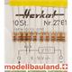 Herkat 2761 Vorwiderstand für LED, 6 - 16 V =/~, 10 Stück