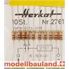 Herkat 2761 Vorwiderstand für LED, 6 - 16 V =/~, 10 Stück