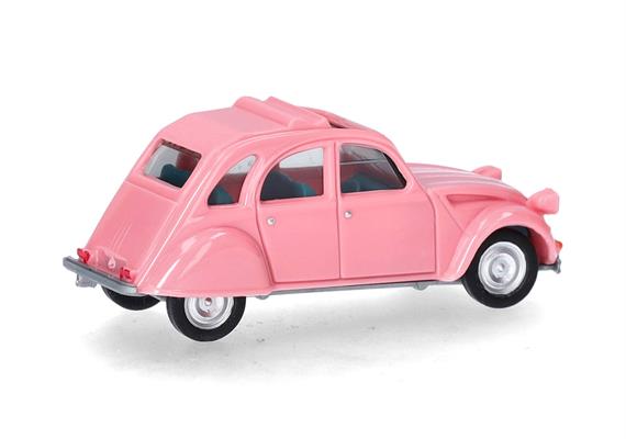 Herpa 020824-008 Citroen 2CV, offen, hellrosa - H0 (1:87) | Bild 2