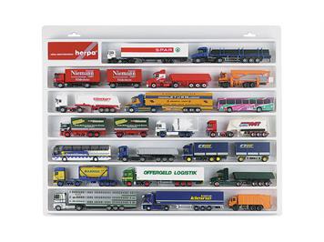 Herpa 029216 LKW-Schaukasten weiss 7CM X 45CM X 3,5 CM - H0 (1:87)