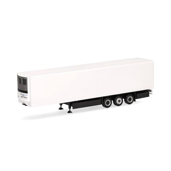 Herpa 077071 Krone E-Trailer Kühlkofferauflieger 3achs, weiss - Massstab 1:87