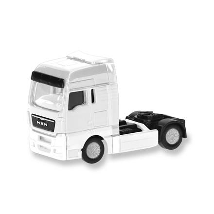 Herpa 086059 Teileservice: Zugmaschine 2achs MAN TGX XXL (2008), 2 Stück - N (1:160)