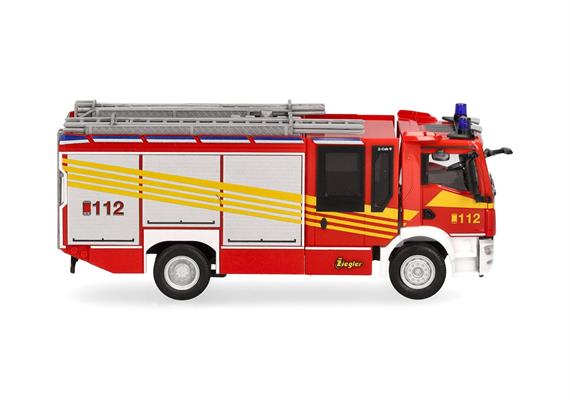 Herpa 097086 MAN TGM CC Ziegler Z-Cab "Feuerwehr" - Massstab 1:87 | Bild 3