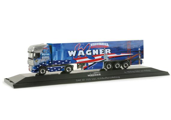 Herpa 121248 DAF XF105 SSC Kühlkoffersattelzug "Wagner" HO | Bild 1